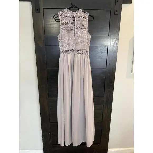 Soieblu Lace Bodice Sleeveless Maxi Dress - Medium - Picture 4 of 5